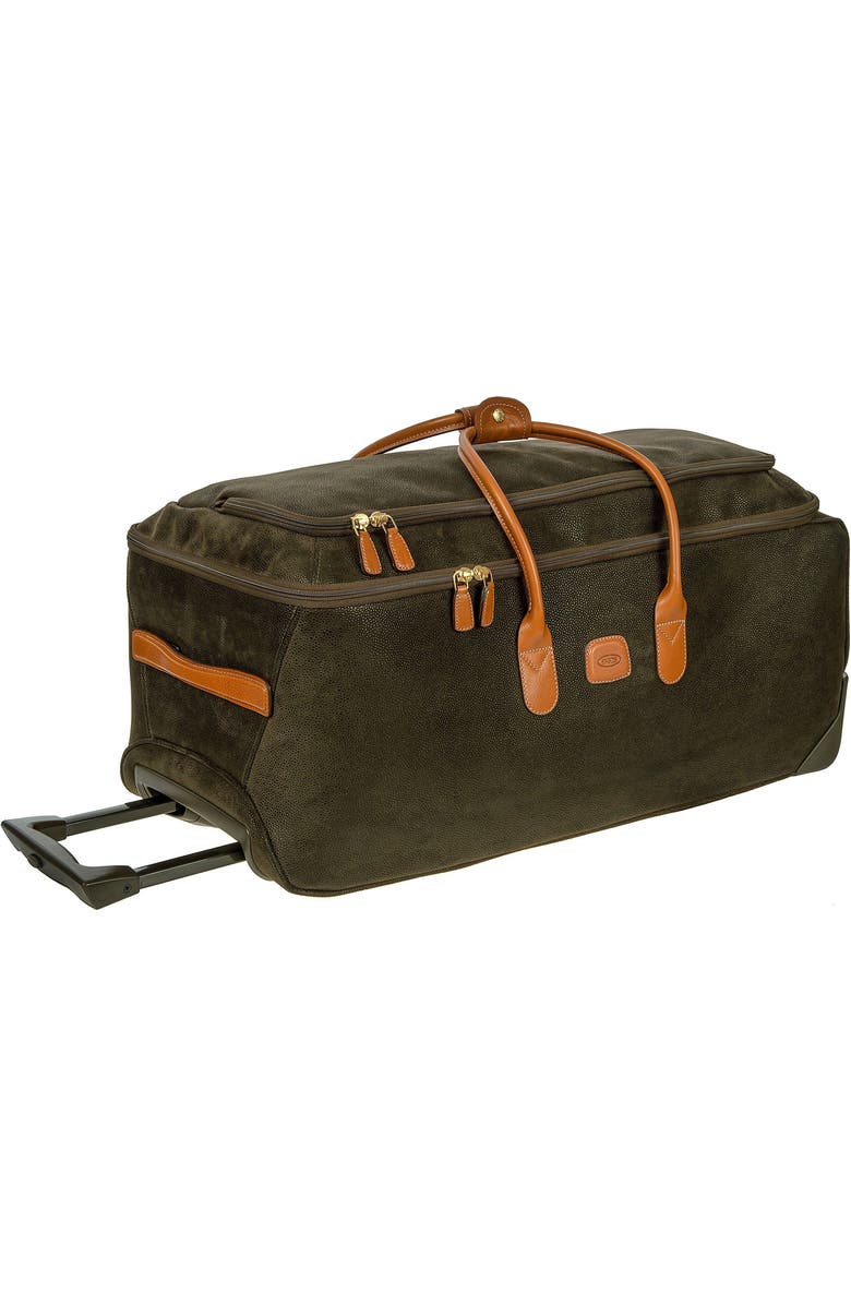 Bric's Life 28" Rolling Duffle, Alternate, color, Olive