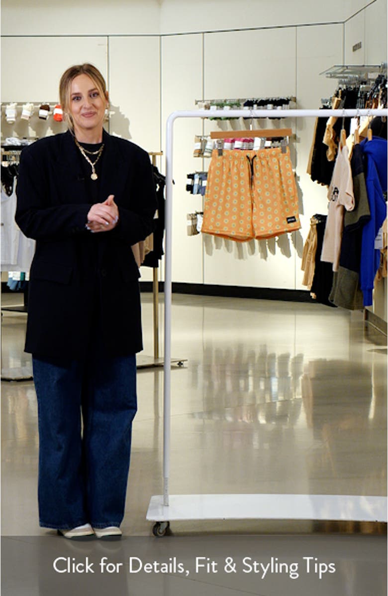 Kids' Fun Times Water Repellent Volley Swim Trunks, sales video thumbnail