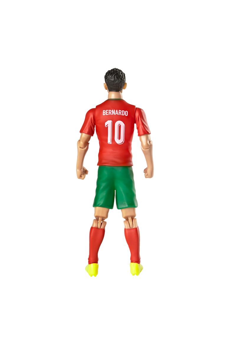 SOCKERS Portugal National Bernardo Silva 8" Collectible Soccer Action Figure, Alternate, color, No Color