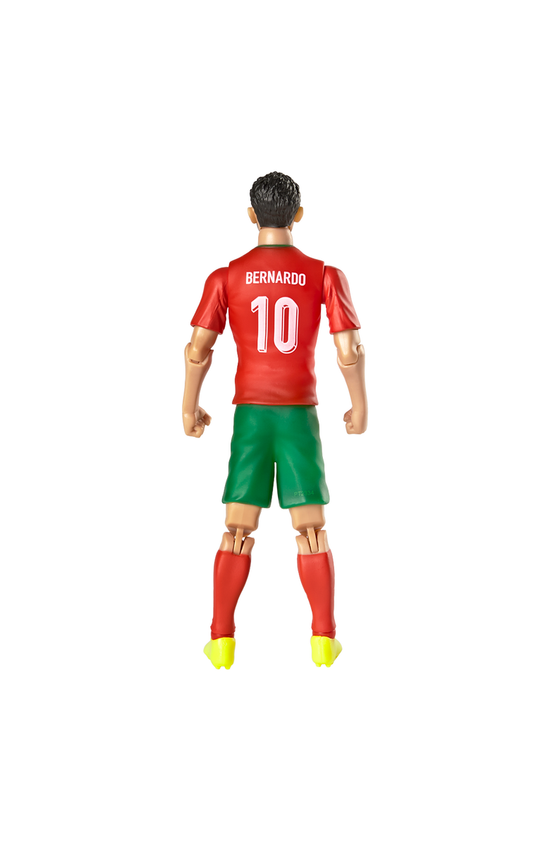 Banbo Toys SOCKERS Portugal National Bernardo Silva 8" Collectible Soccer Action Figure, Alternate, color, NO COLOR