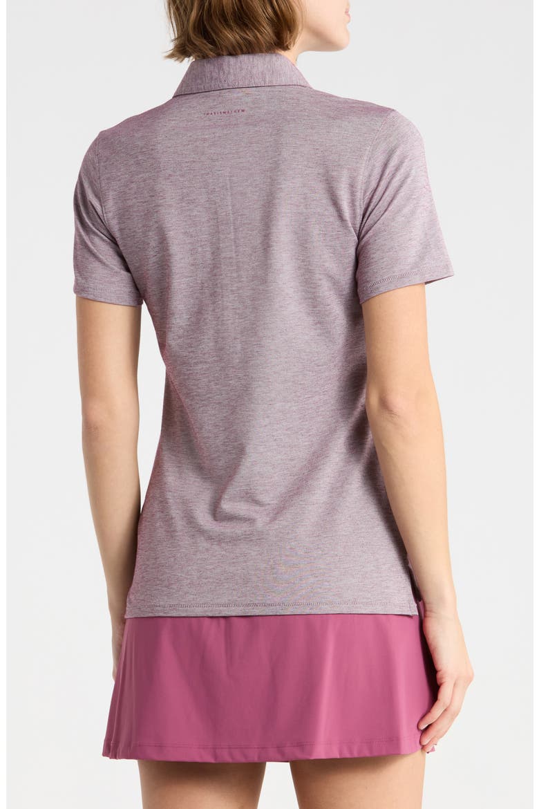 Featherweight Active Polo, Alternate, color, HEATHER DAMSON