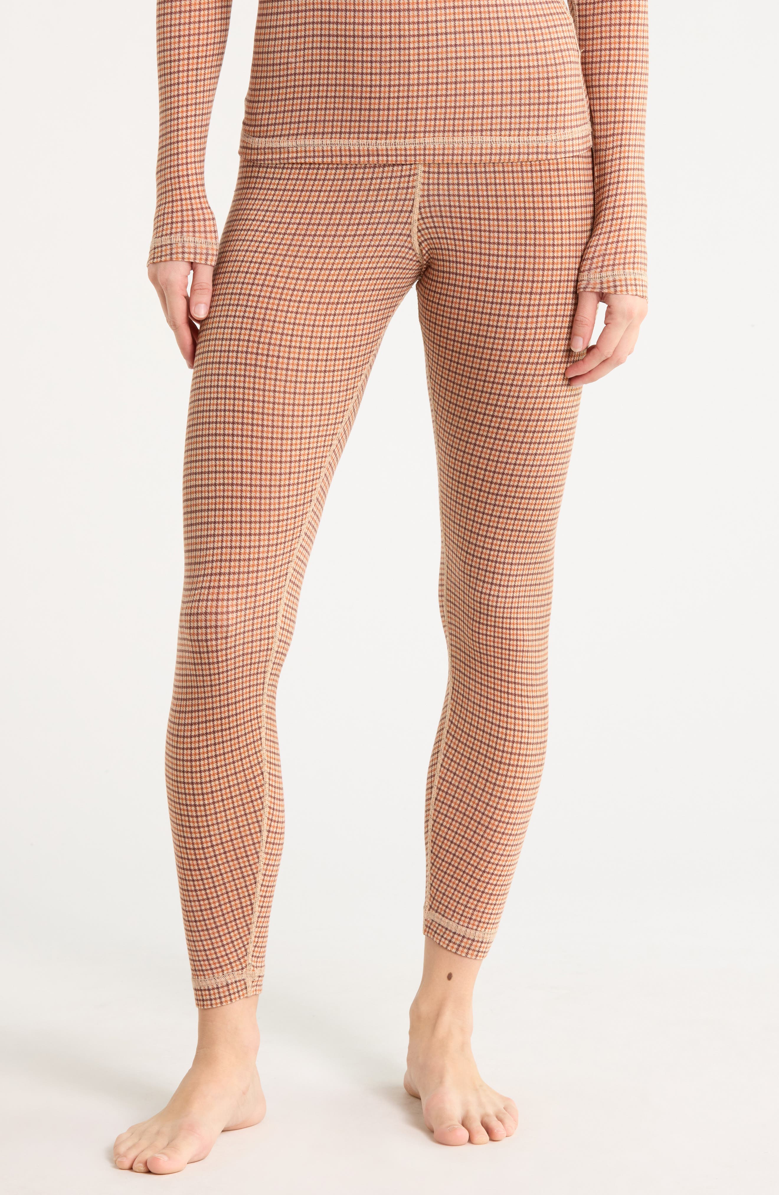 CHAMPAGNE RICH COFFEE PLAID