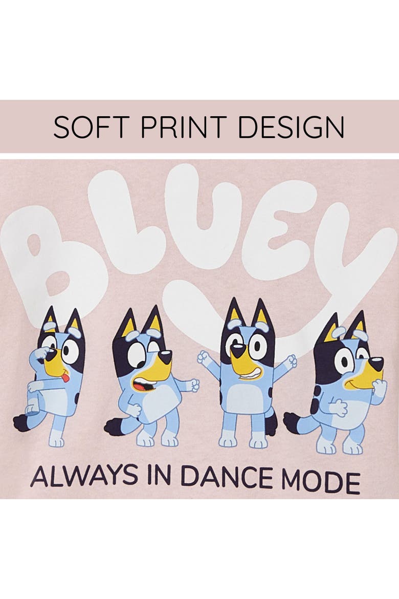 Cropped T-Shirt, Alternate, color, Bluey Light Pink