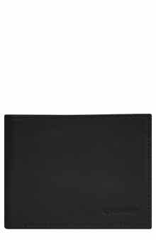CHAMPS Onyx ID Flap Leather Bifold Wallet