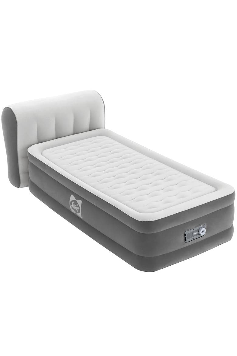 18 Inch Air Mattress , Twin, Main, color, Gray