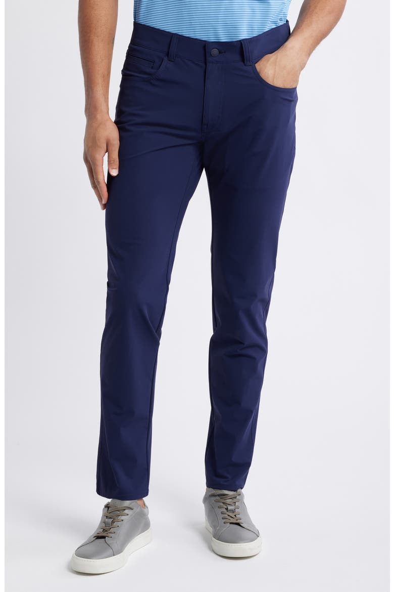Crown Crafted Bingham Performance Pants, Main, color, NAVY