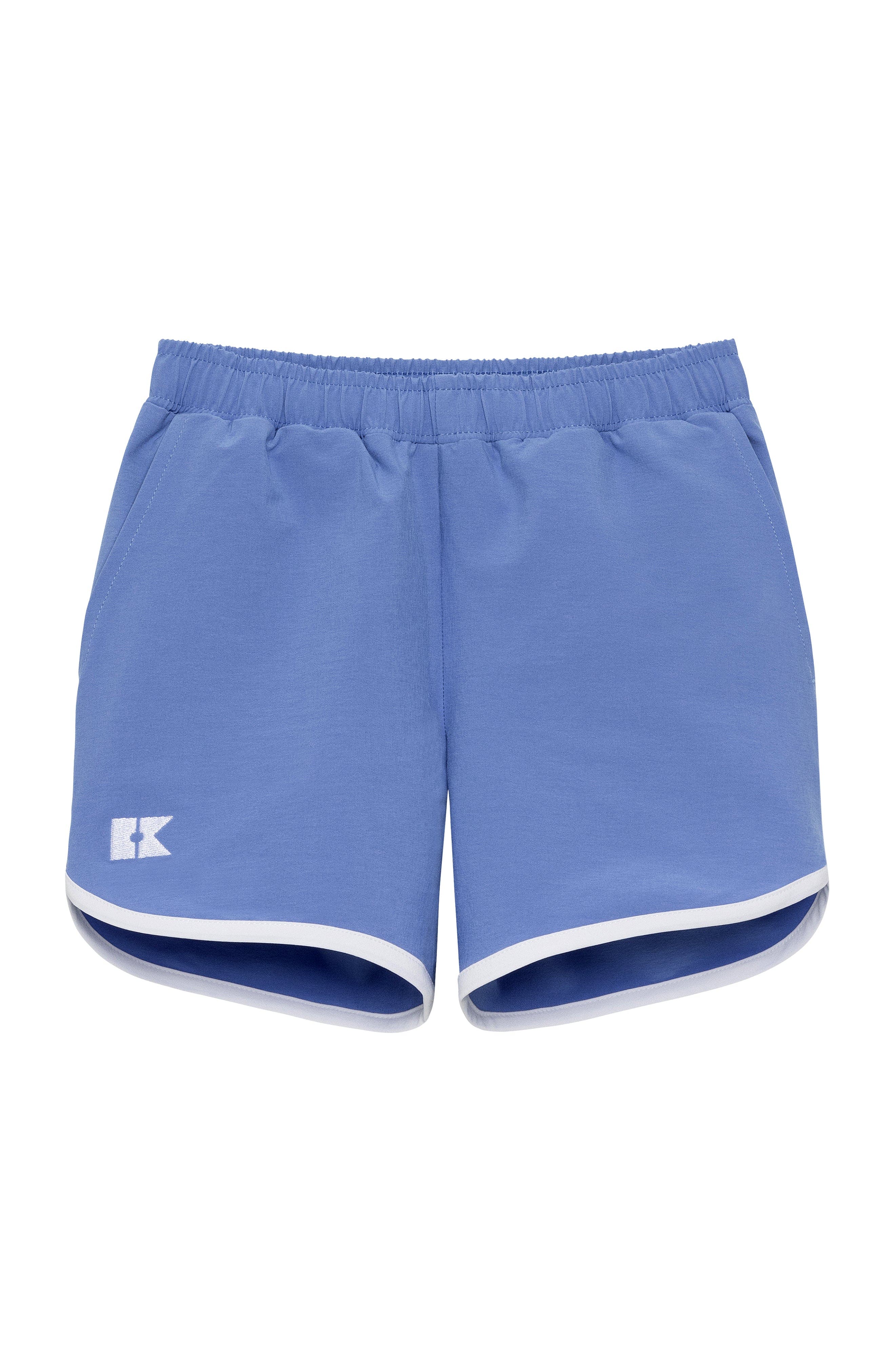 Courtside Kids Boys Retro Super Short In Blue