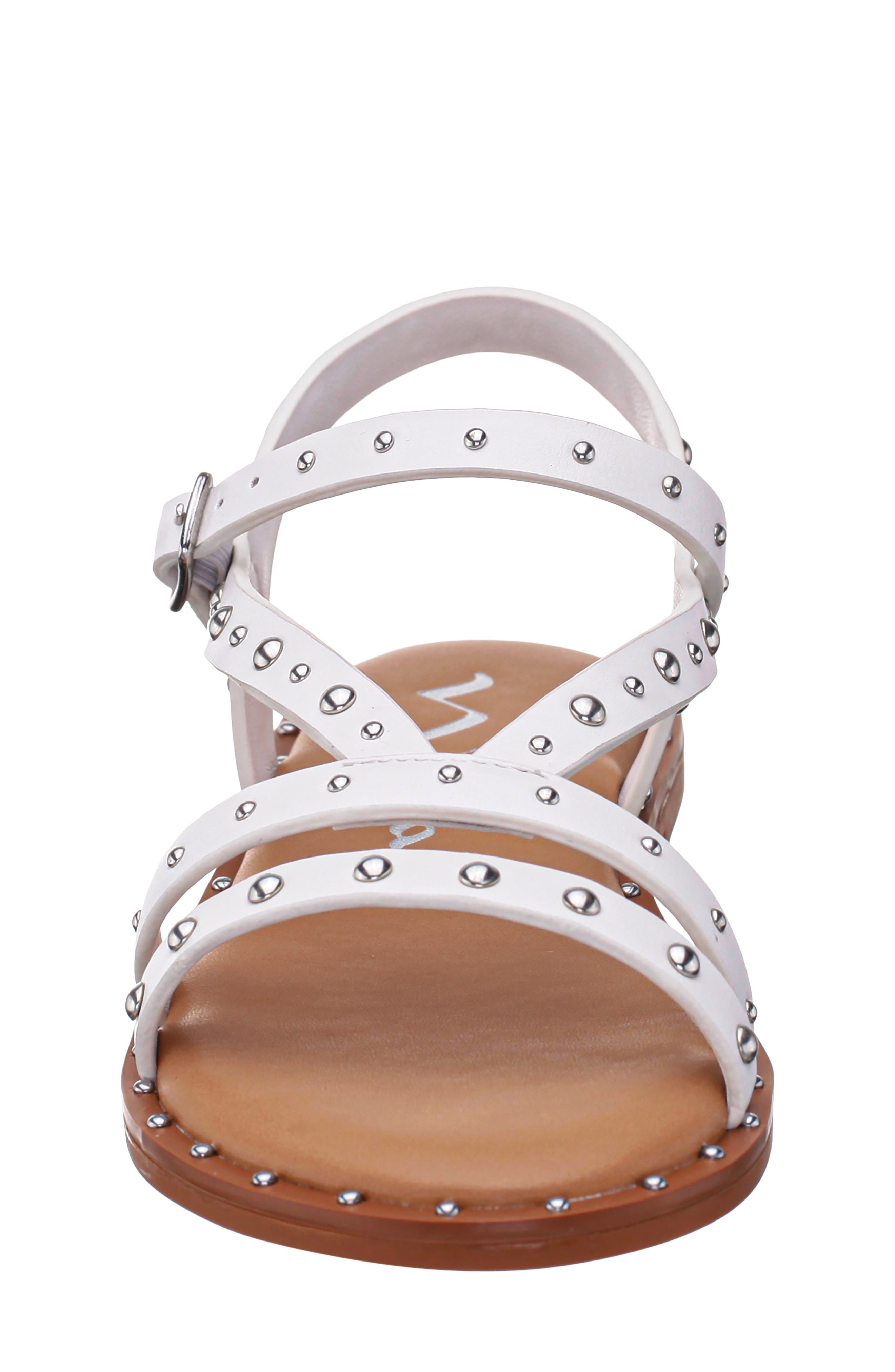 Nina Kids' Larsa Sandal, Alternate, color, White