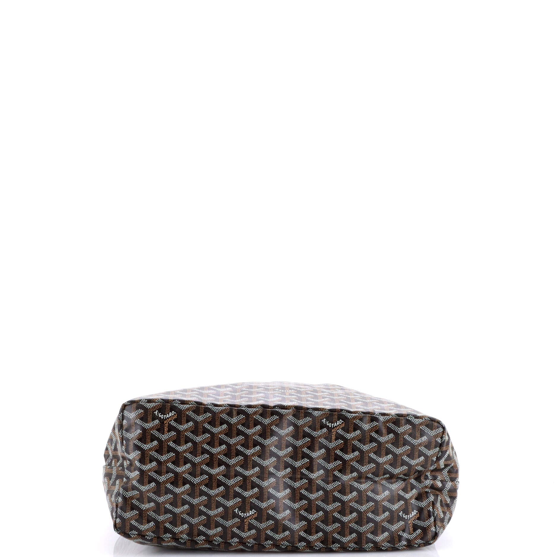 Pre-Owned Goyard Saint Louis Tote Coated Canvas PM, Alternate, color, Black