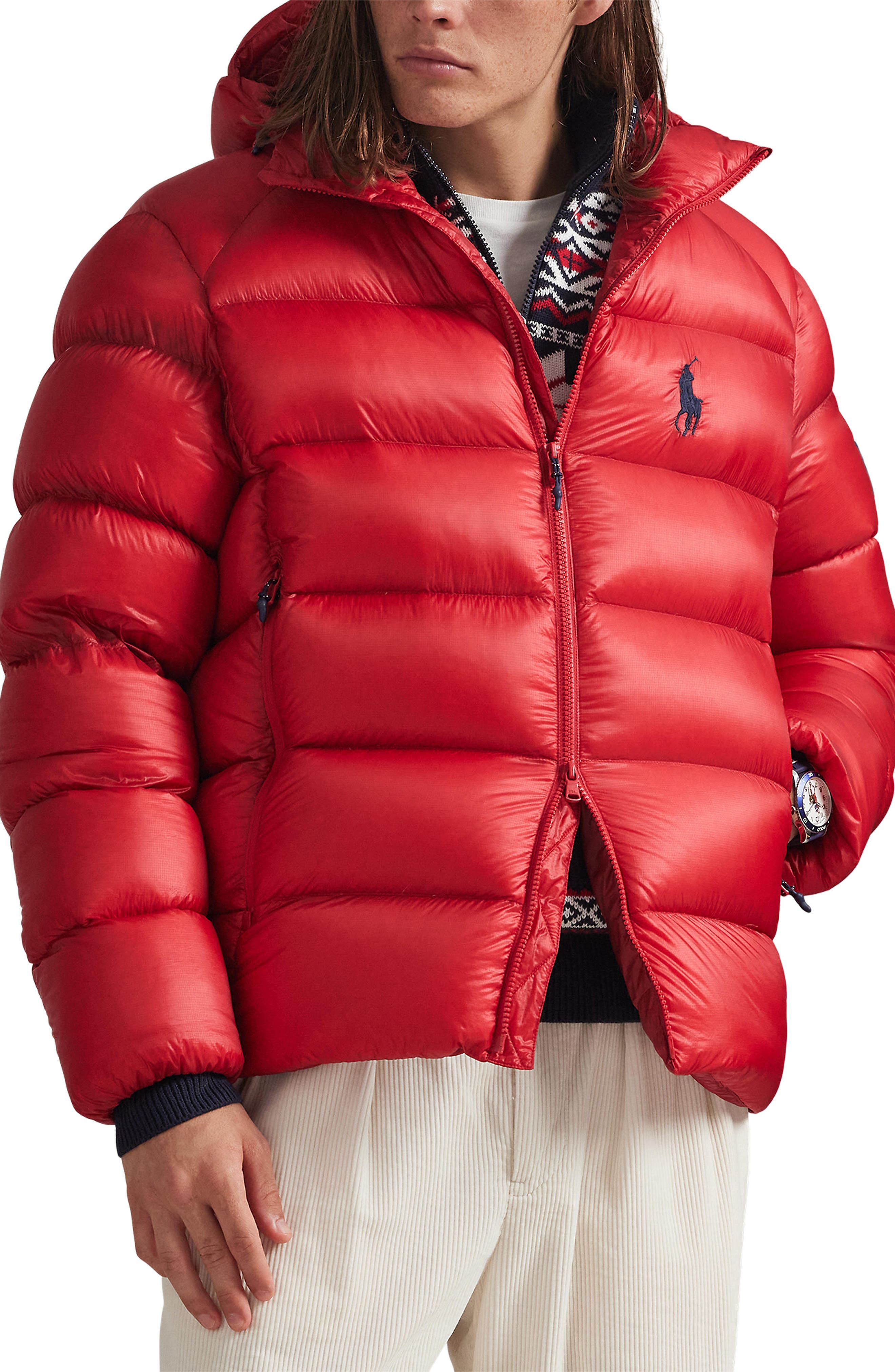 Polo Ralph Lauren The Hawthorne Flag 750 Fill Power Down Jacket