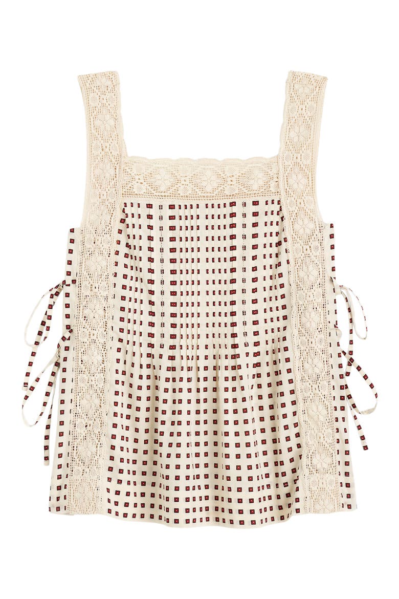 The Sophie Sleeveless Top, Alternate, color, VINTAGE IVORY