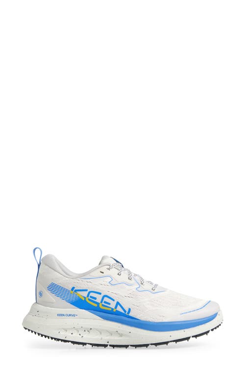 Keen Wk400 Ii Walking Sneaker In Star White/marina