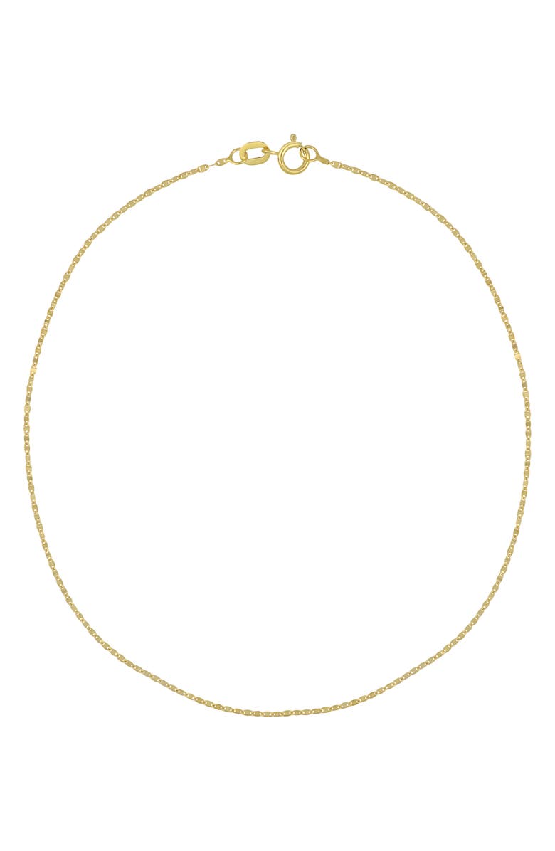 Bony Levy 14K Gold Chain Anklet, Main, color, 