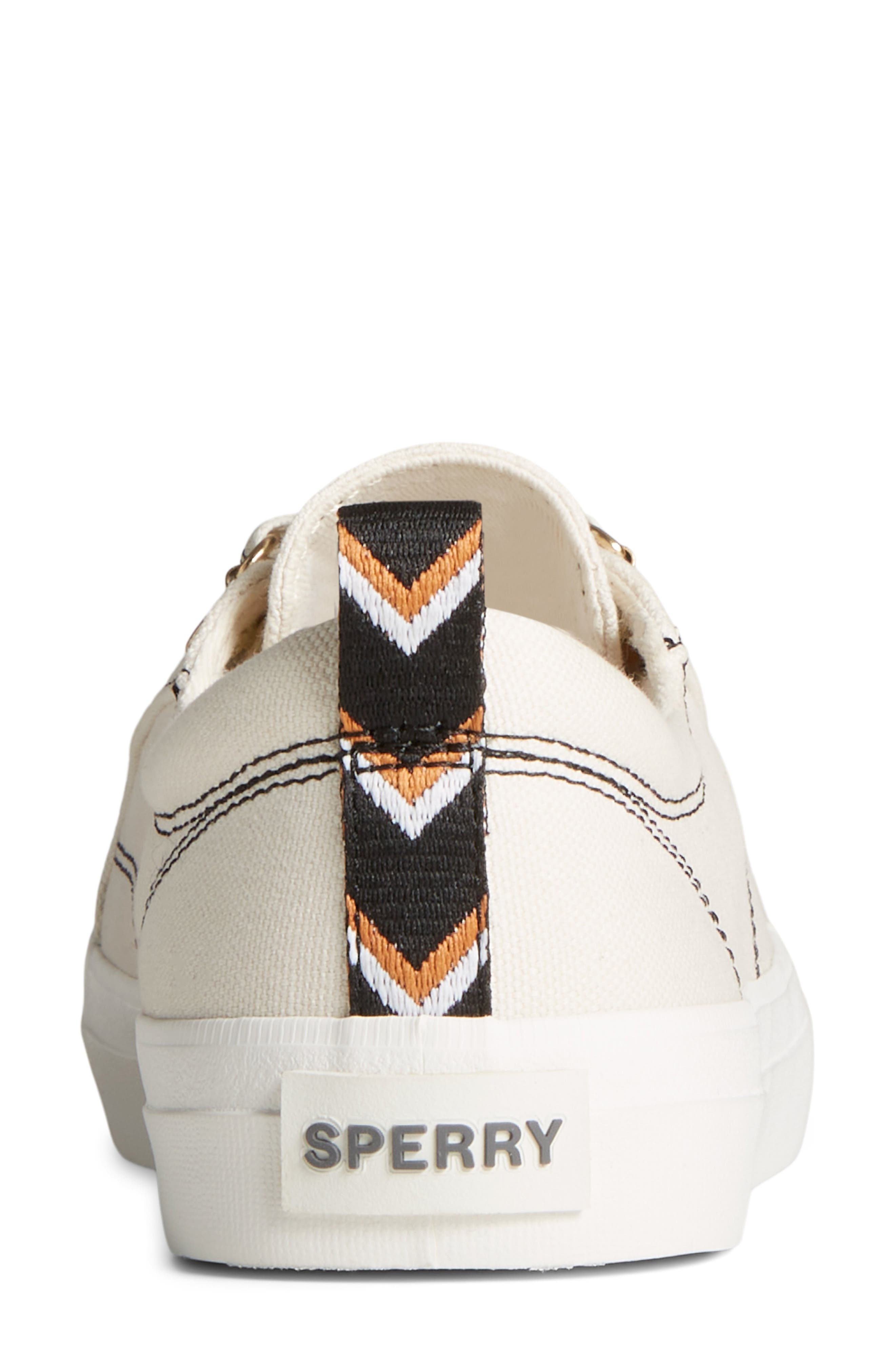 Sperry Crest Vibes Sneaker, Alternate, color, White
