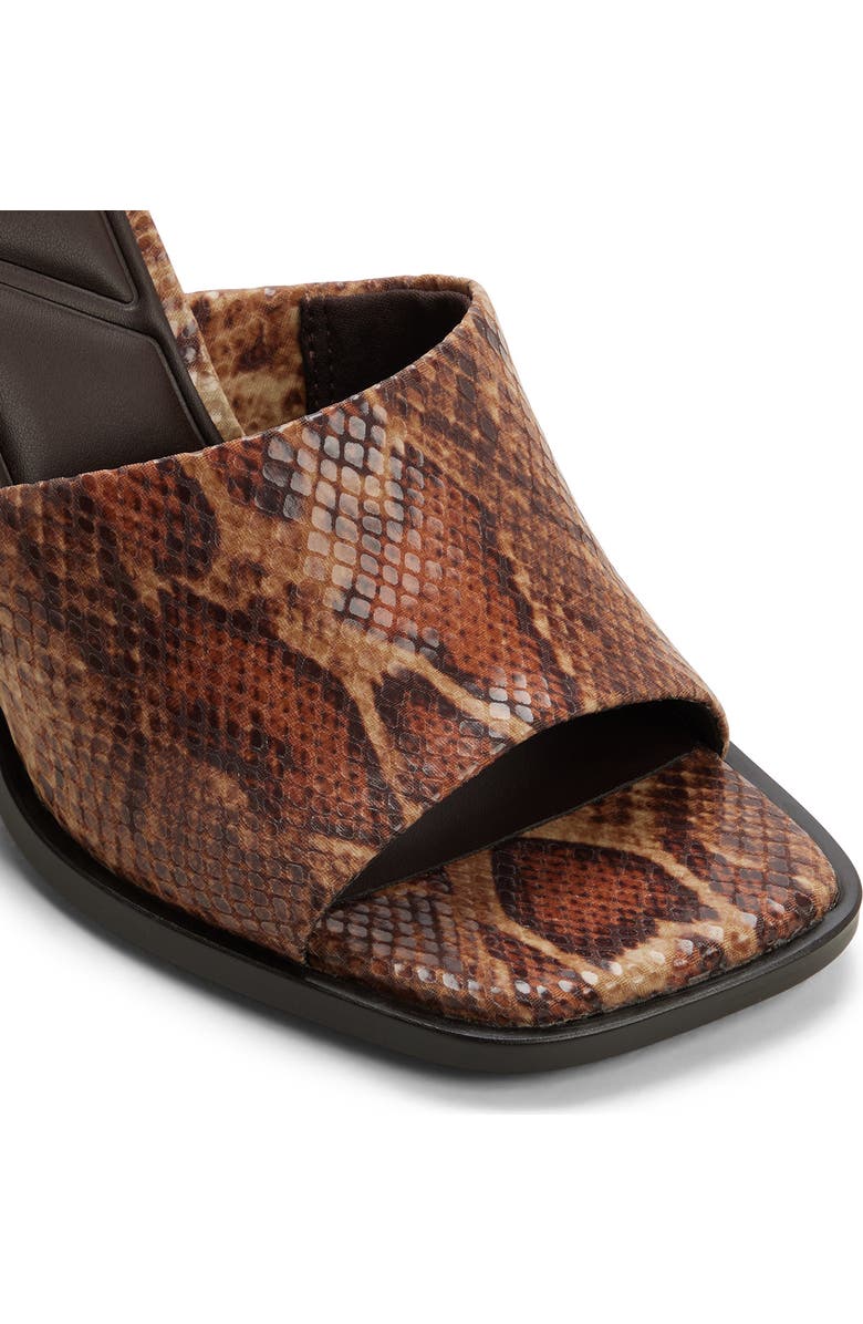 ALDO Sophia Slide Sandal, Alternate, color, Brown Multi
