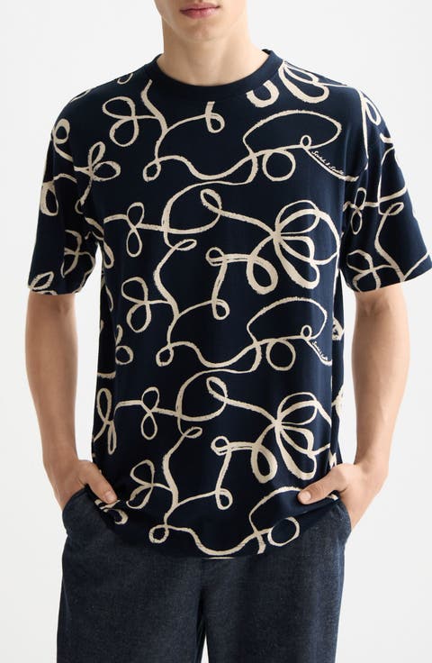 Print Cotton T-Shirt
