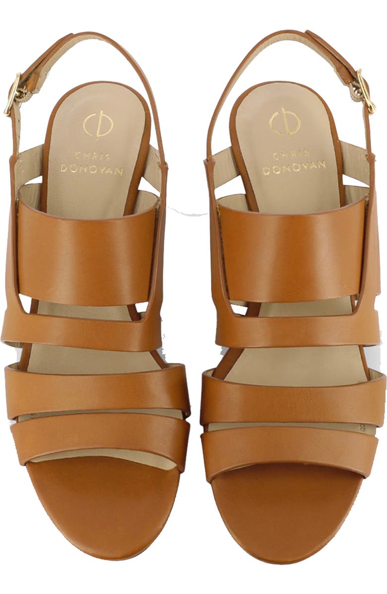 Chris Donovan Footwear Haven Echo Sandal, Alternate, color, Brown