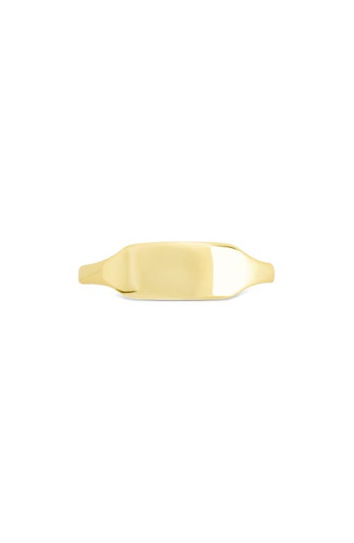 Sterling Forever Carol Polished Id Band Ring