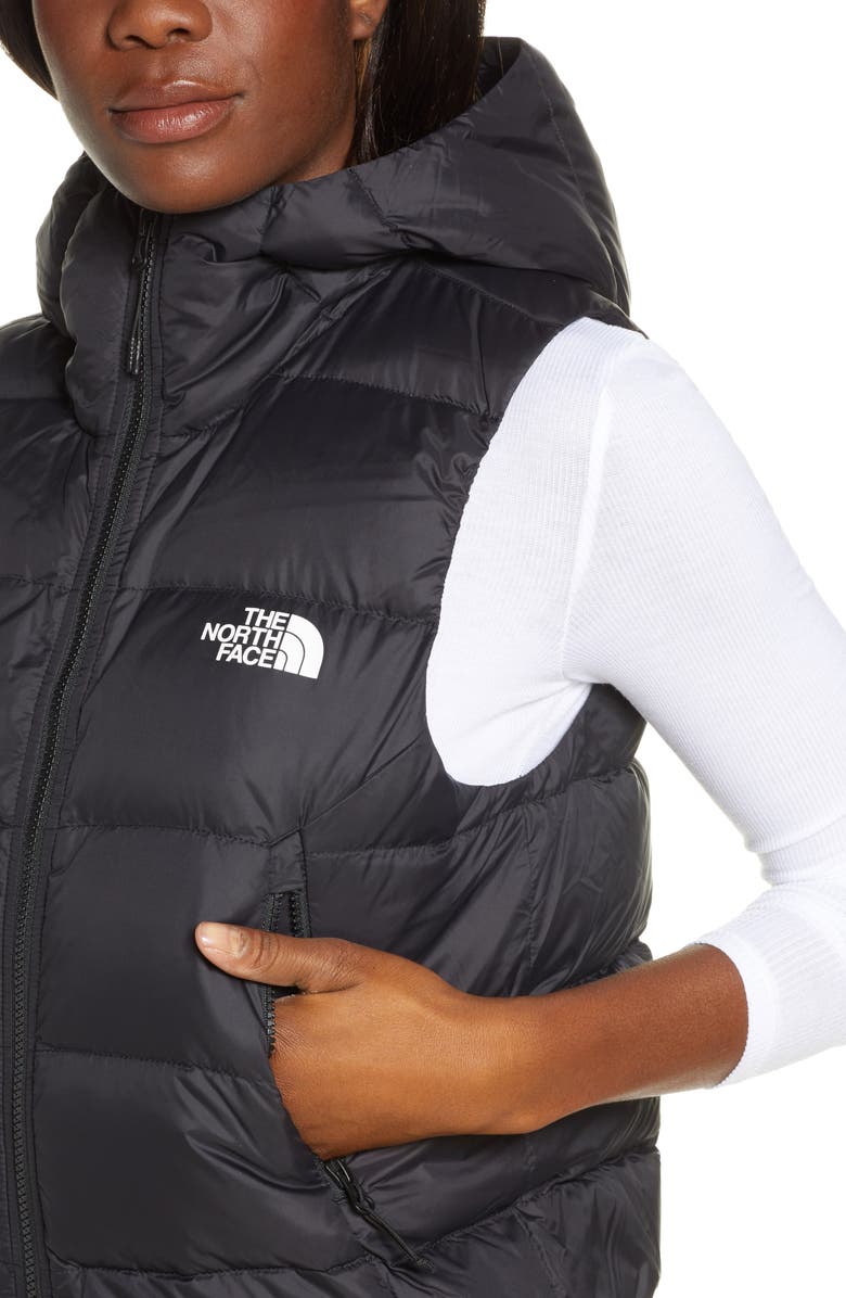 The North Face Hyalite Hooded Down Puffer Vest, Alternate, color, 
