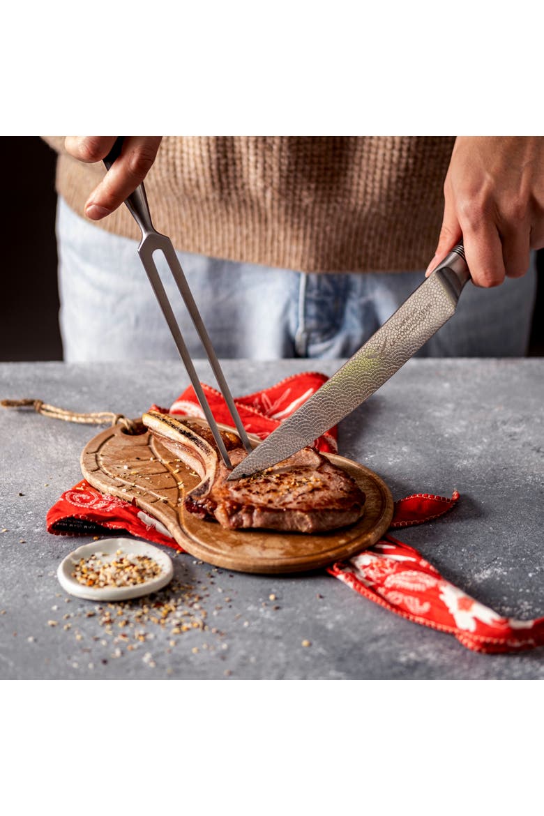 LE CONNOISSEUR™ Carving Knife Set, Alternate, color, Silver