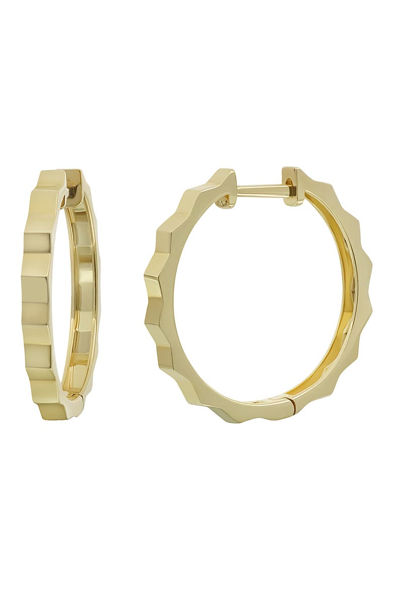 14K Hoop Earrings (Nordstrom Exclusive), Main, color, 14K YELLOW GOLD