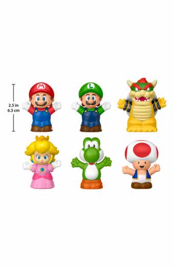 Super Mario Set of 6 Figurines