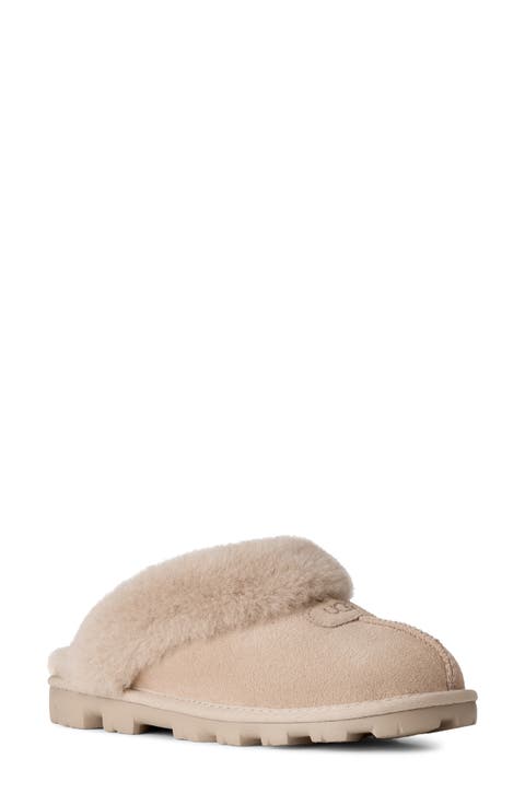 Coquette Genuine Shearling Lined Slipper