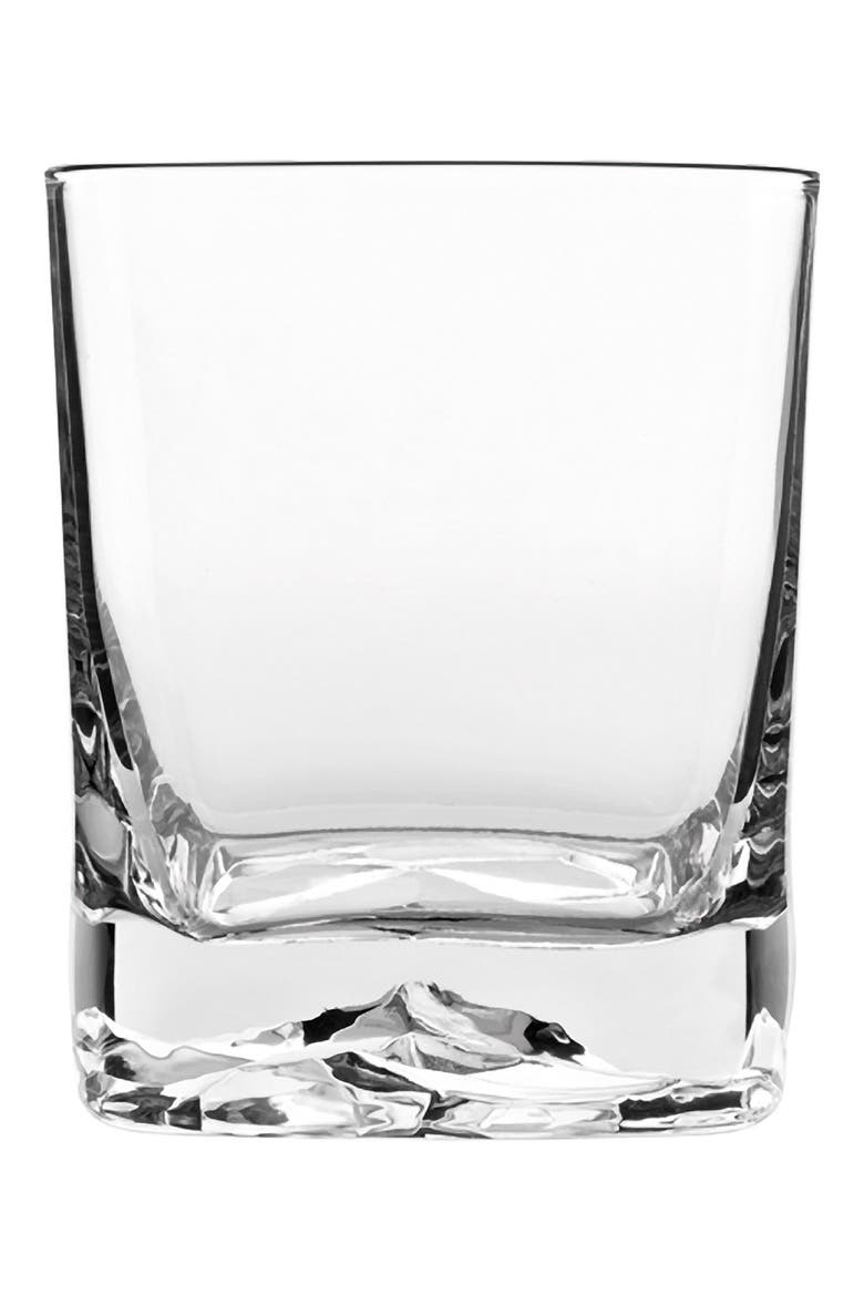 On the Rocks Set of 4 Double Old Fashioned Glasses, Main, color, CLEAR