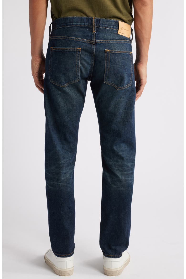 Tellis Slim Ikigai Rigid Red Line Selvedge Jeans, Alternate, color, 15 YEARS DOME