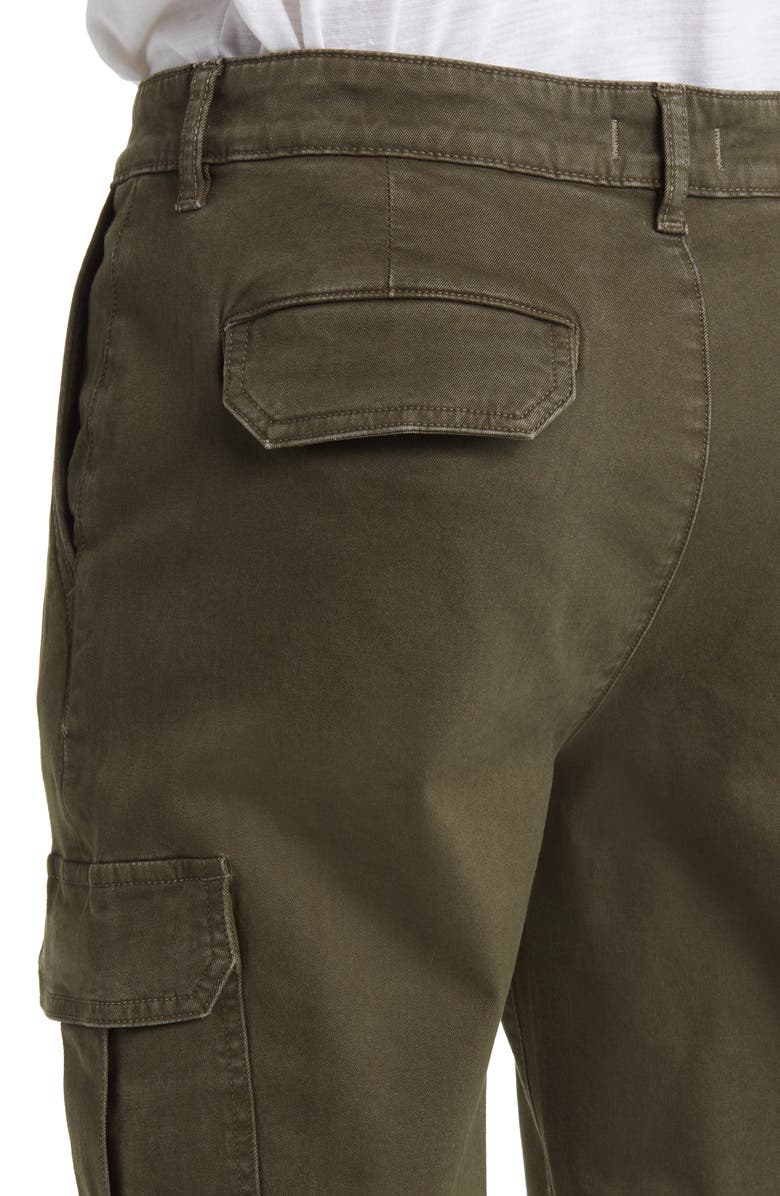 DL1961 Micah Pleated Tapered Twill Cargo Pants, Alternate, color, Dryad Twill