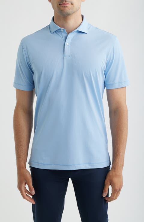 Solid Mesh Performance Jersey Polo