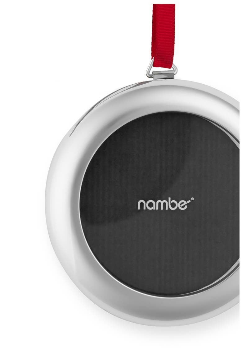 Round Frame Ornament, Alternate, color, SILVER