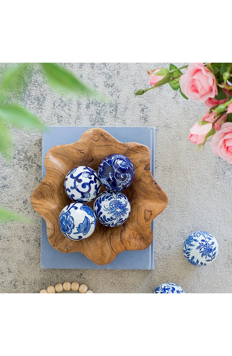 A & B Home Set of 6 Decorative Spheres, Alternate, color,