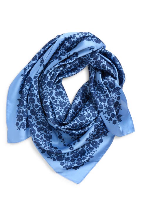 Oversize Square Satin Scarf