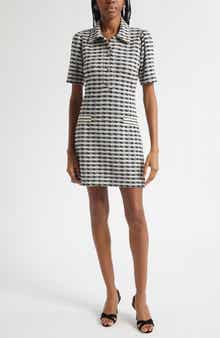 Marcella Metallic Bouclé Minidress