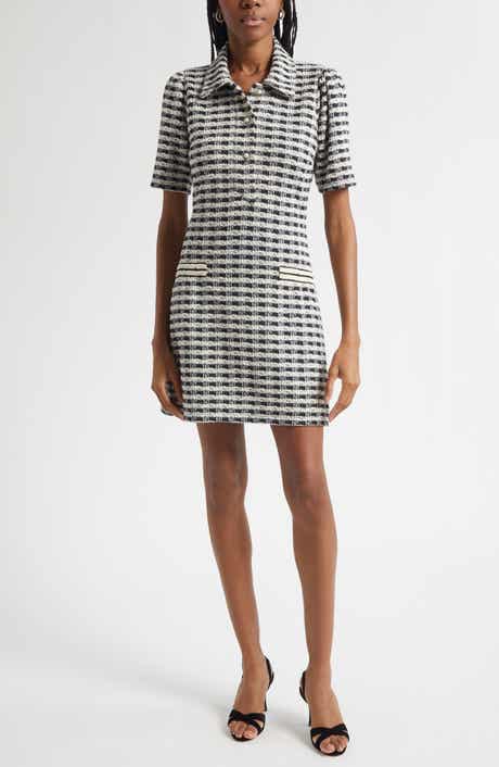 Marcella Metallic Bouclé Minidress