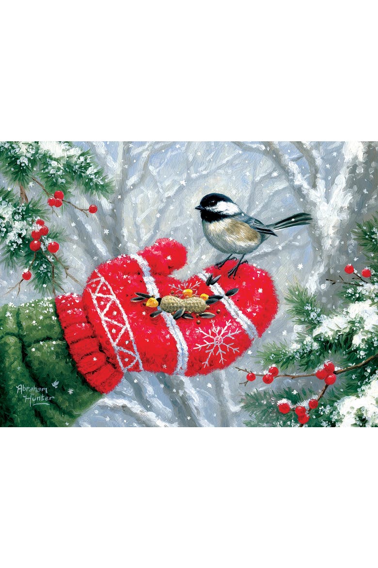 Winter Encounter 300 piece Jigsaw Puzzle for Adults, Alternate, color, Multicolor