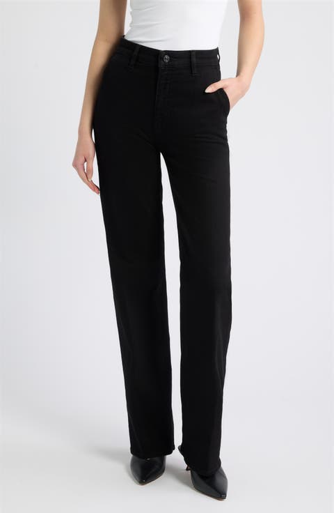 The Straight High Waist Pants