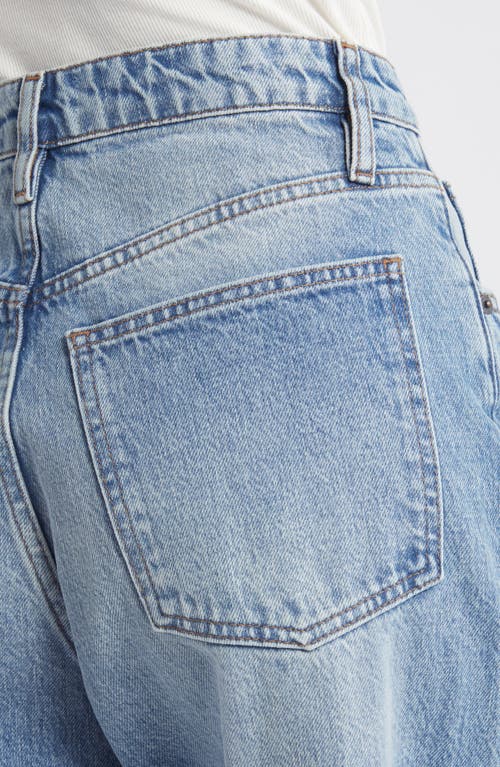 Frame Long Barrel Released Inside Step Fray Jeans Divine In Divine