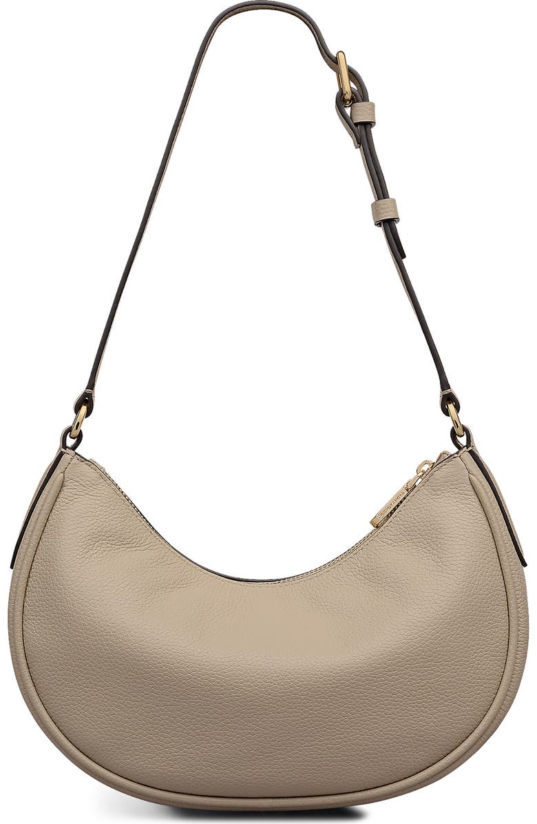 Radley Heath Crescent Large Zip Top Shoulder Bag, Alternate, color, Porcini