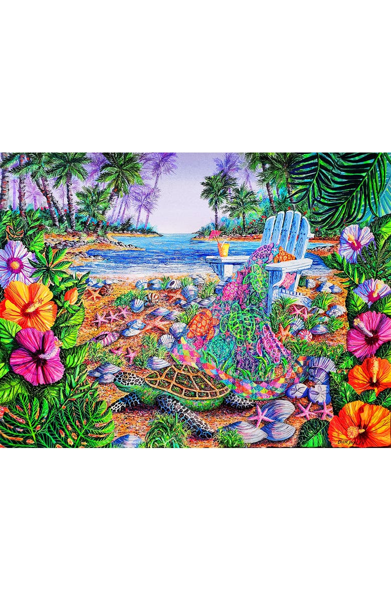 Sunsout Tropical Breeze 500 piece Jigsaw Puzzle for Adults, Alternate, color, Multicolor
