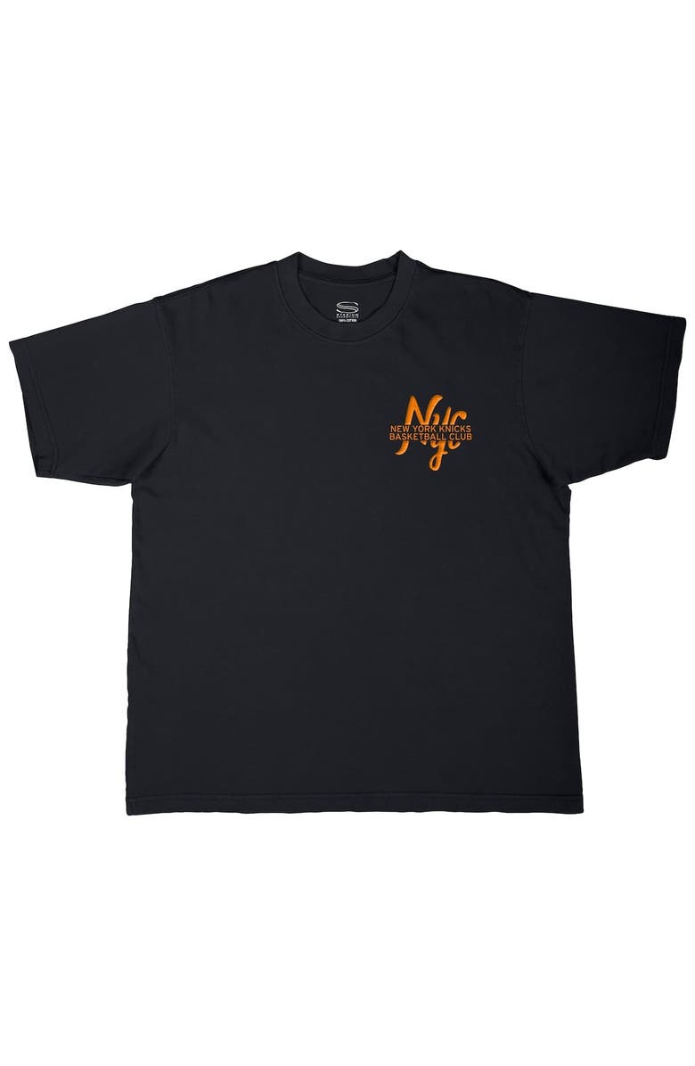Stadium Essentials Unisex Stadium Essentials  Black New York Knicks Oversized Forever NYC T-Shirt, Alternate, color, Black