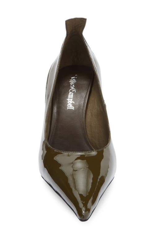 Jeffrey Campbell Freak Out Pointed Toe Pump In Green