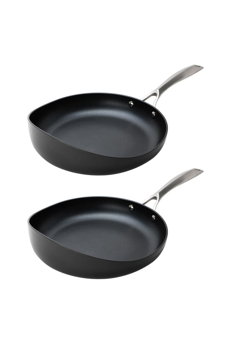 Rad USA Radical Pan Nonstick Frying & Saute Pan Skillet With Stainless Steel Handle, 10-Inch, Alternate, color, Black