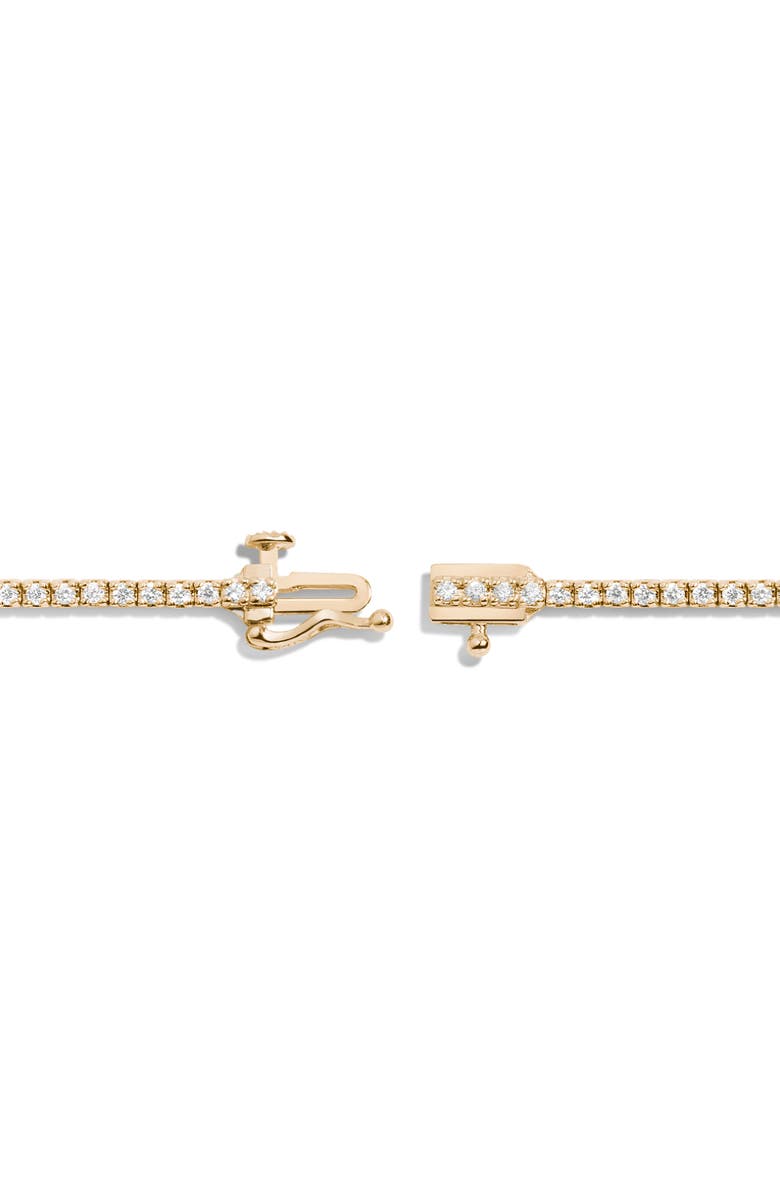 Aurate New York Classic Lab Grown Diamond Tennis Bracelet, Alternate, color, Yellow
