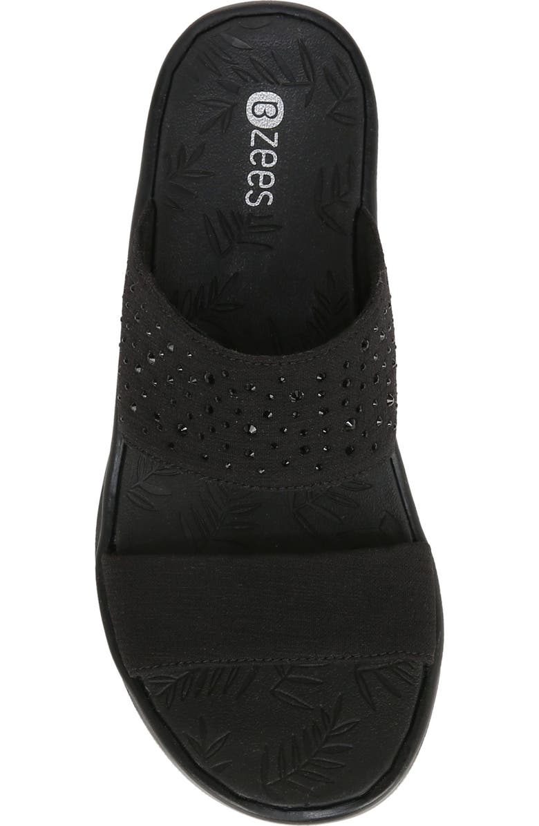 BZees Sienna Crystal Embellished Slide Sandal, Alternate, color,