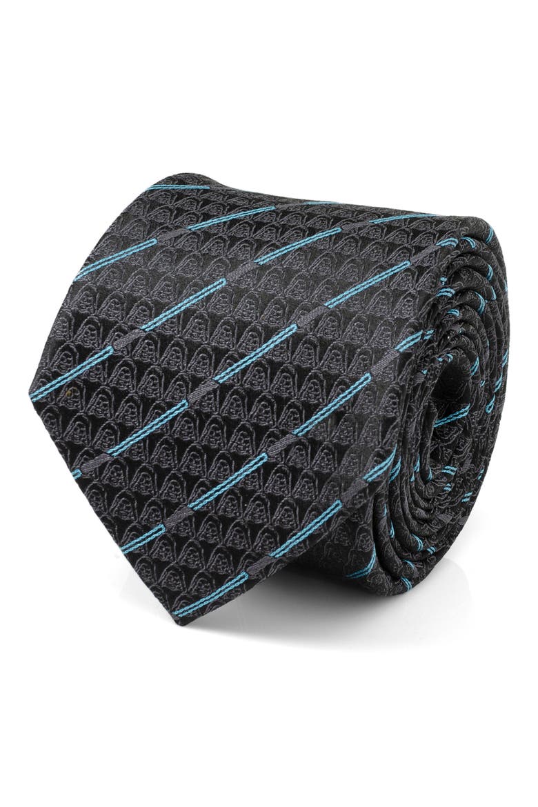 Star Wars™ Obi-Wan Kenobi Lightsaber & Darth Vader Silk Tie, Alternate, color, BLACK