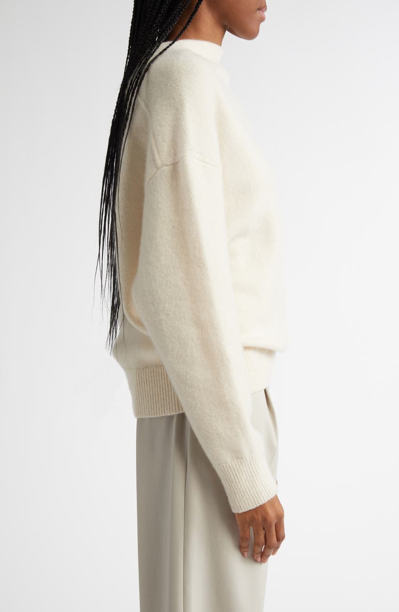 Proenza Schouler Bria Relaxed Cashmere & Silk Sweater, Alternate, color, 