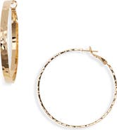 Panacea Flat Hoop Earrings