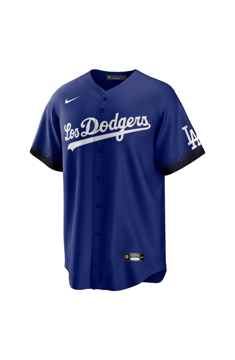Nike Men's Nike Jackie Robinson Royal Los Angeles Dodgers City Connect Replica Player Jersey, Alternate, color, Royal
